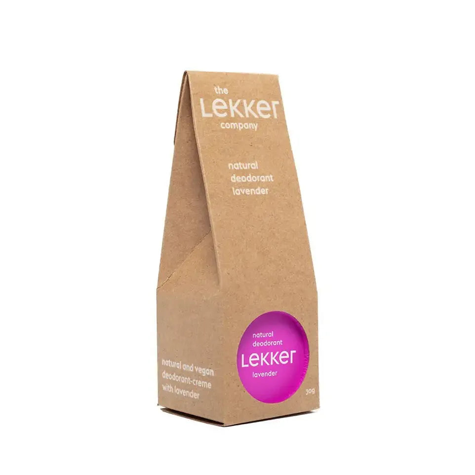 Lekker Company Deodorant lavendel 30 gram