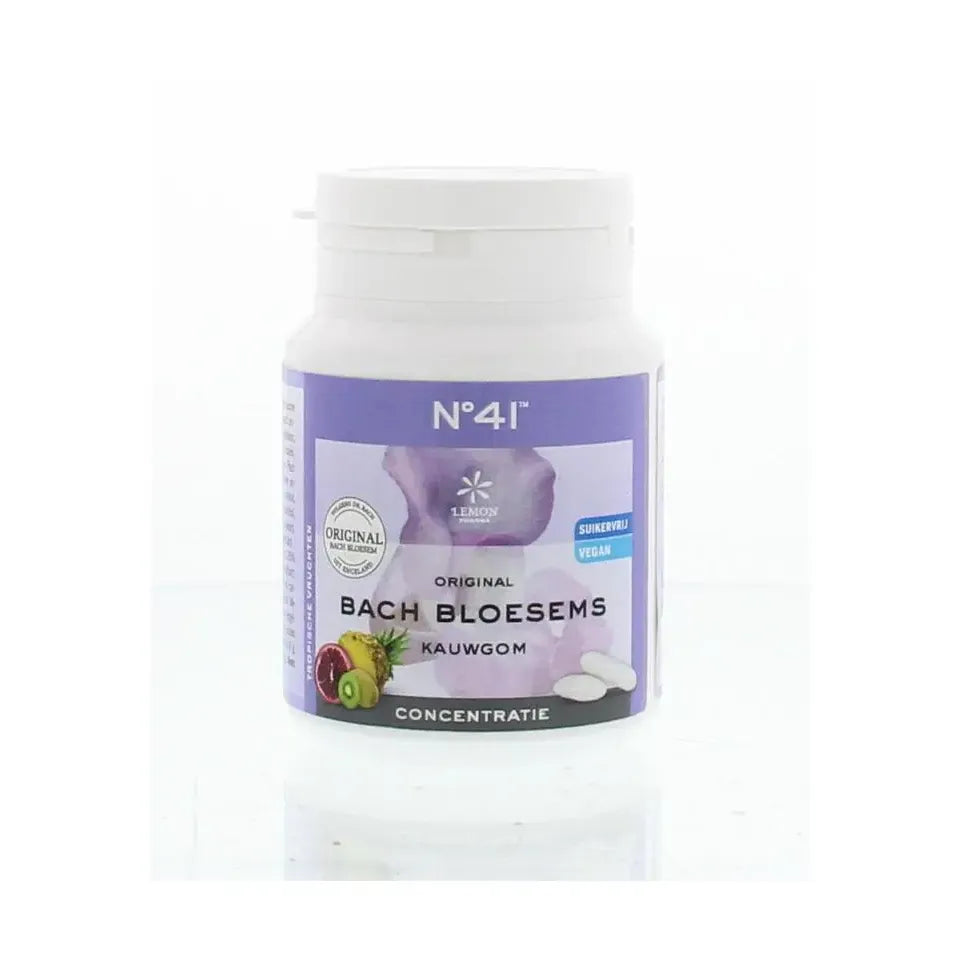 Lemon Pharma Bach Bloesem kauwgom nr. 41 concentratie 60 gram