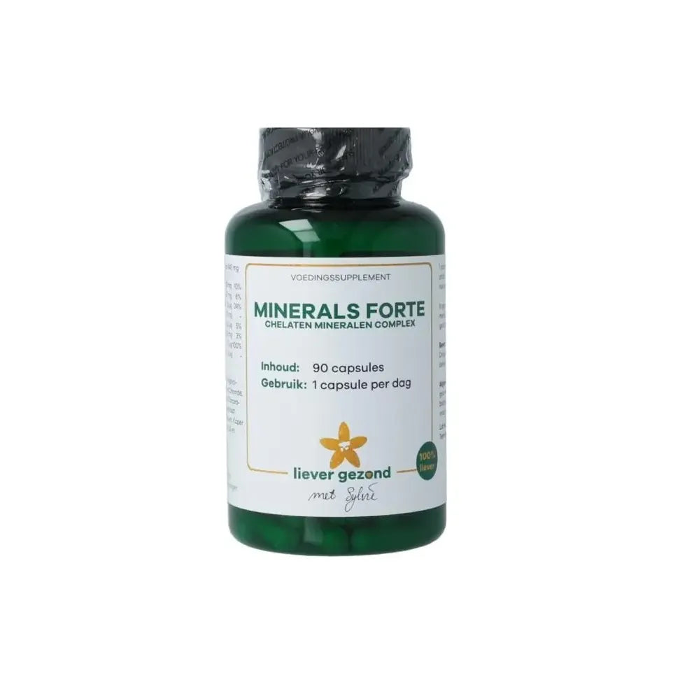 Liever Gezond Minerals chelaten mineralen complex 90 vcaps
