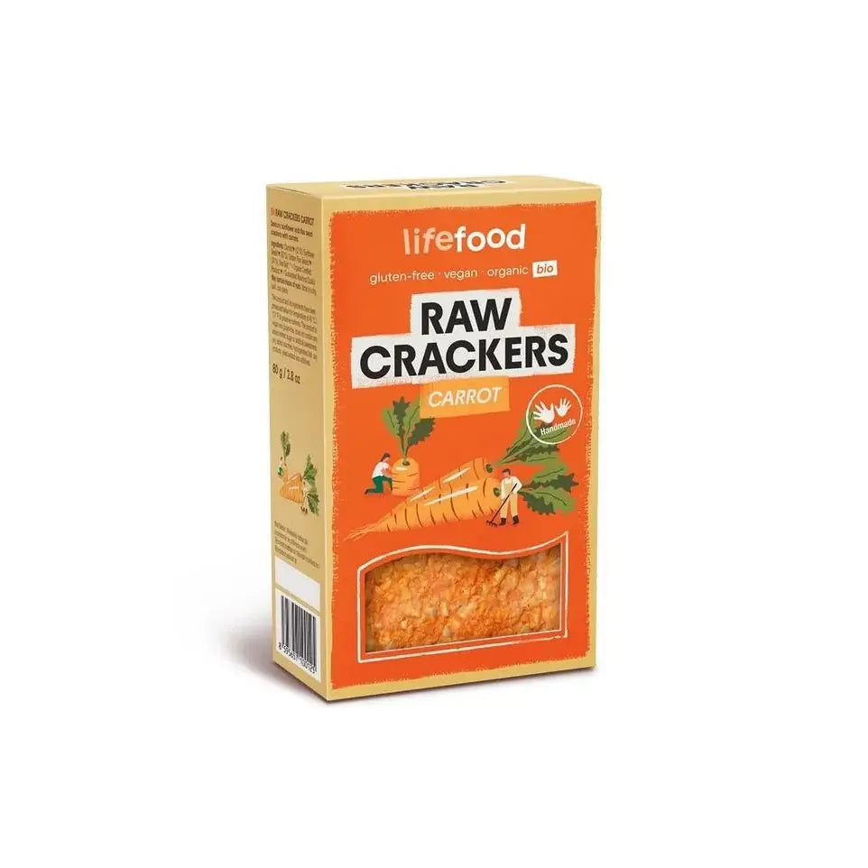 Lifefood Life crackers wortel 80 gram