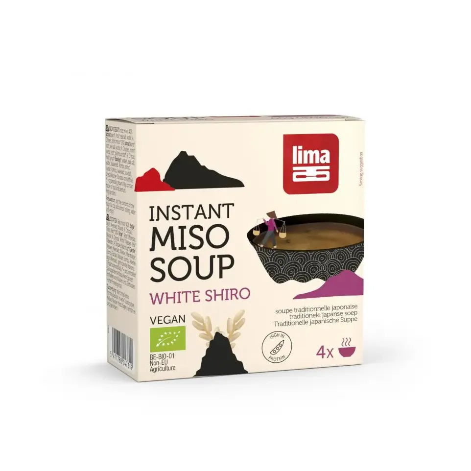 Lima Instant miso soup white shiro 4 x 16.5 66 gram