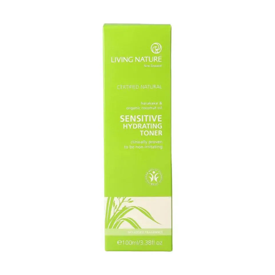 Living Nature Hydraterende tonic gel gevoelige huid 100 ml