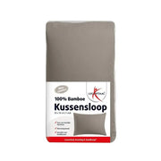 Lucovitaal Kussensloop bamboo taupe 50x70
