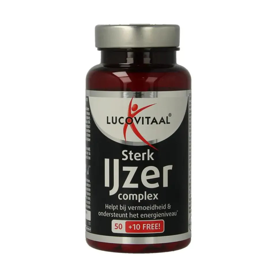 Lucovitaal Sterk ijzer complex 60 tabletten