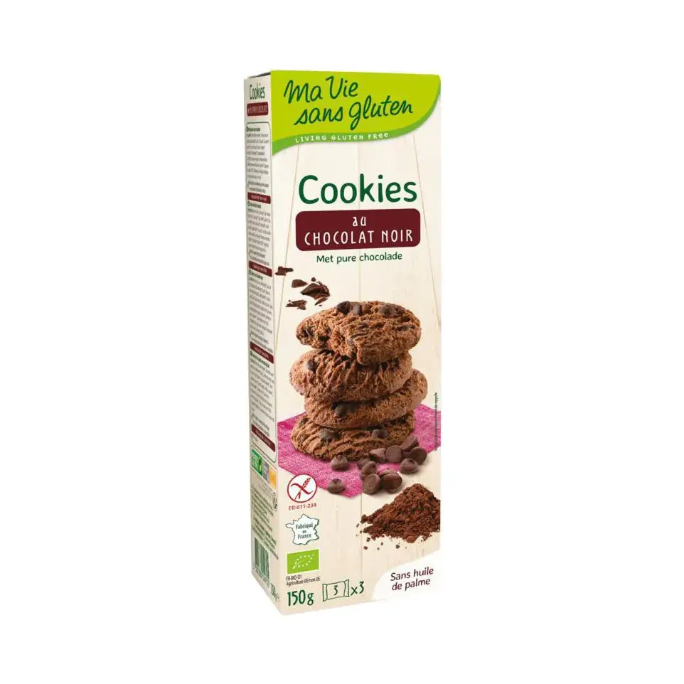 Ma Vie Sans Gluten Koekjes met pure chocolade 150 gram