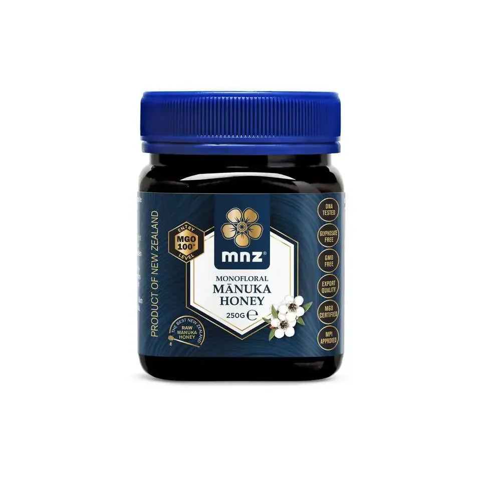 Manuka honing MGO 100+ 250 gram