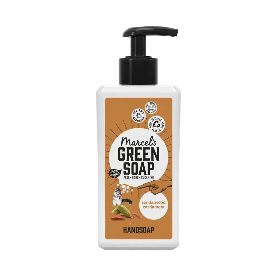 Marcels Green Soap Handzeep sandelhout & kardemom 250 ml