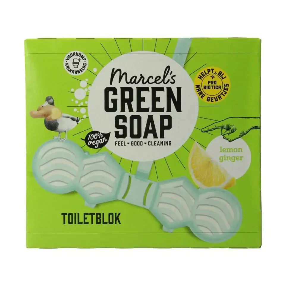 Marcels Green Soap toiletblok citroen & ember 35 g