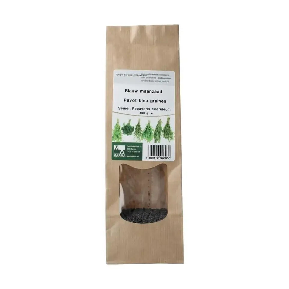 Marma Blauwe maanzaad 100 gram