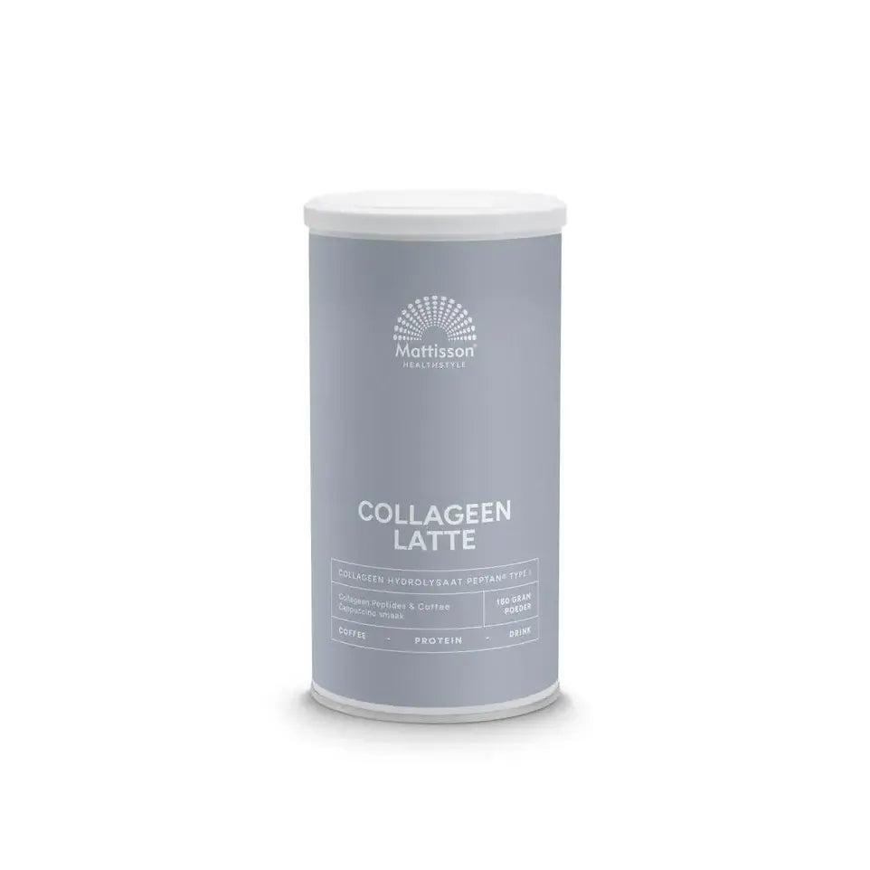 Mattisson Collageen Latte Cappuccino smaak 180 gram