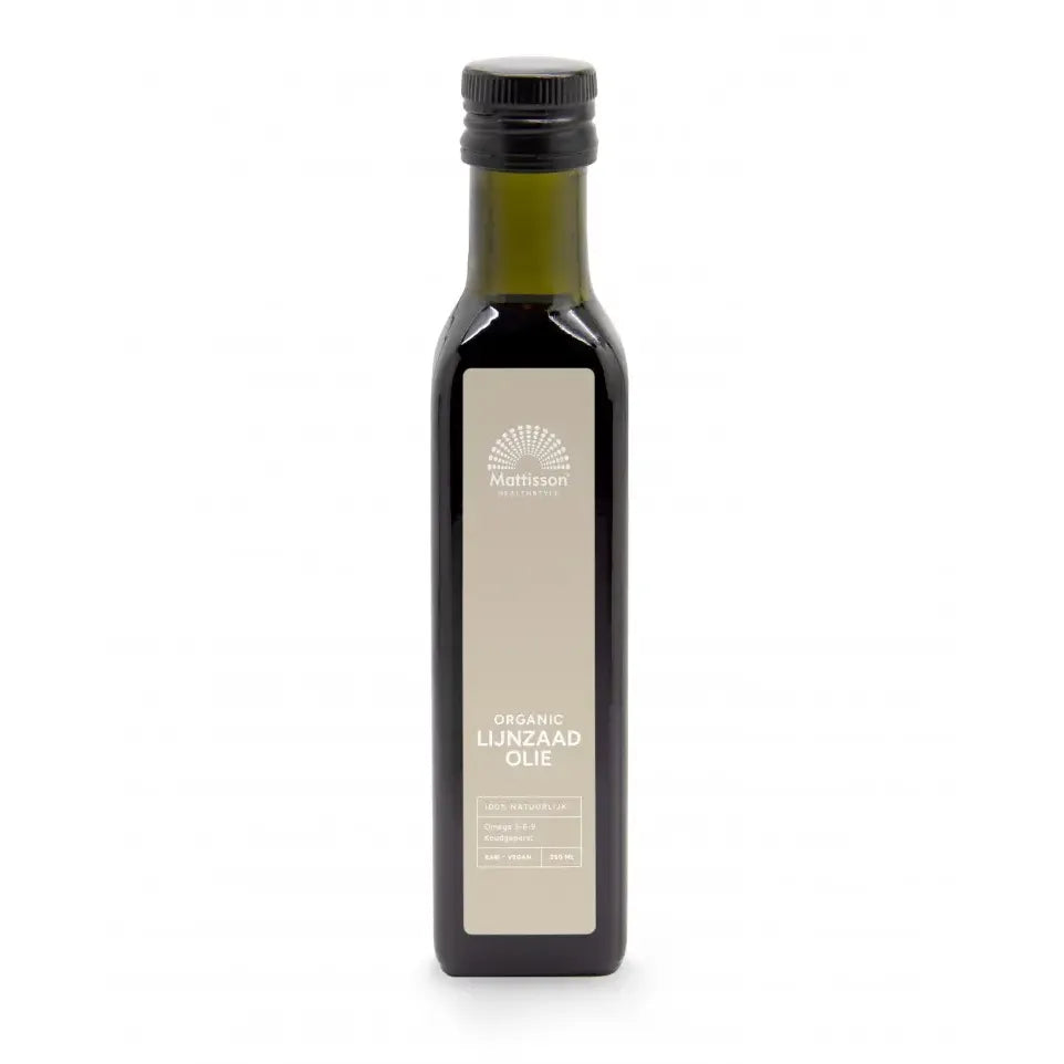 Mattisson Biologische Lijnzaadolie 250 ml