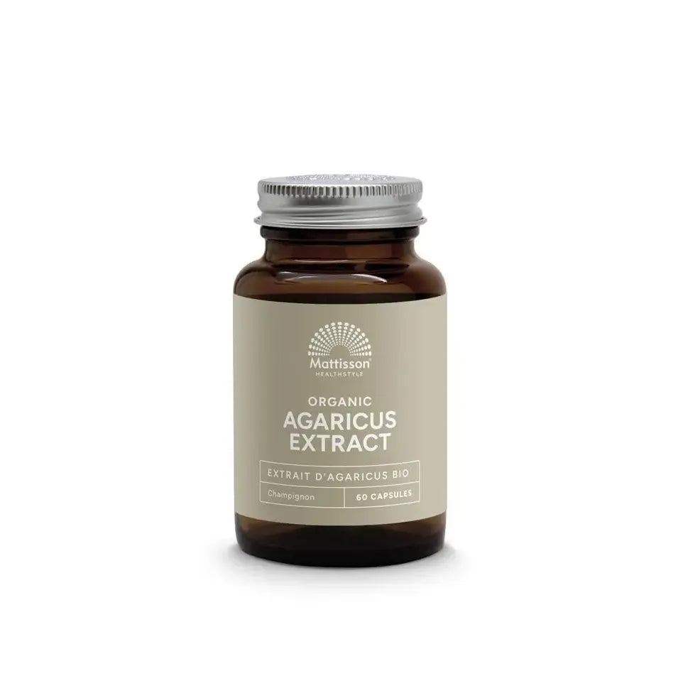 Mattisson Biologische Agaricus 400 mg 60 capsules