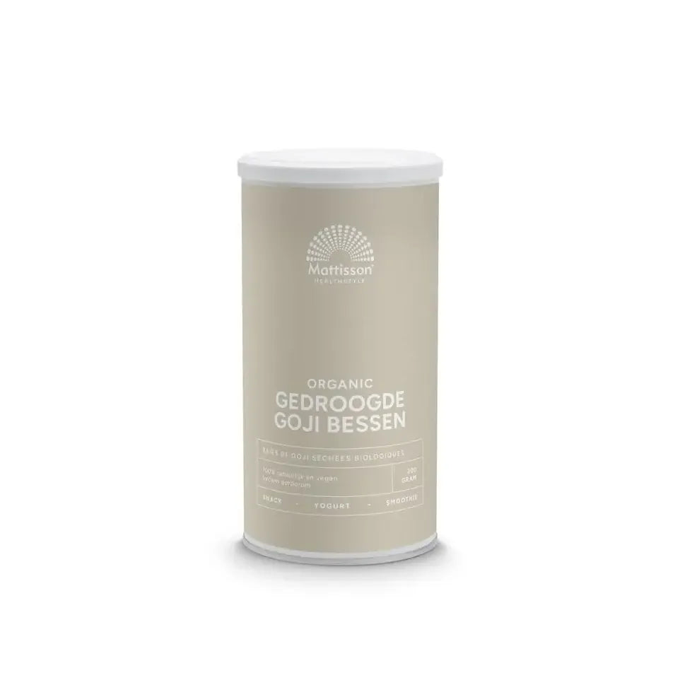 Mattisson Bessen goji gedroogd pot 200 gram