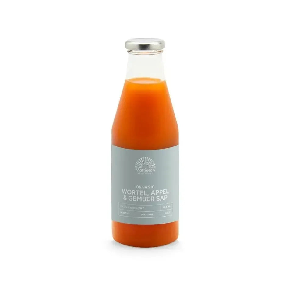 Biologische Wortel-Appel-Gembersap - 750 ml