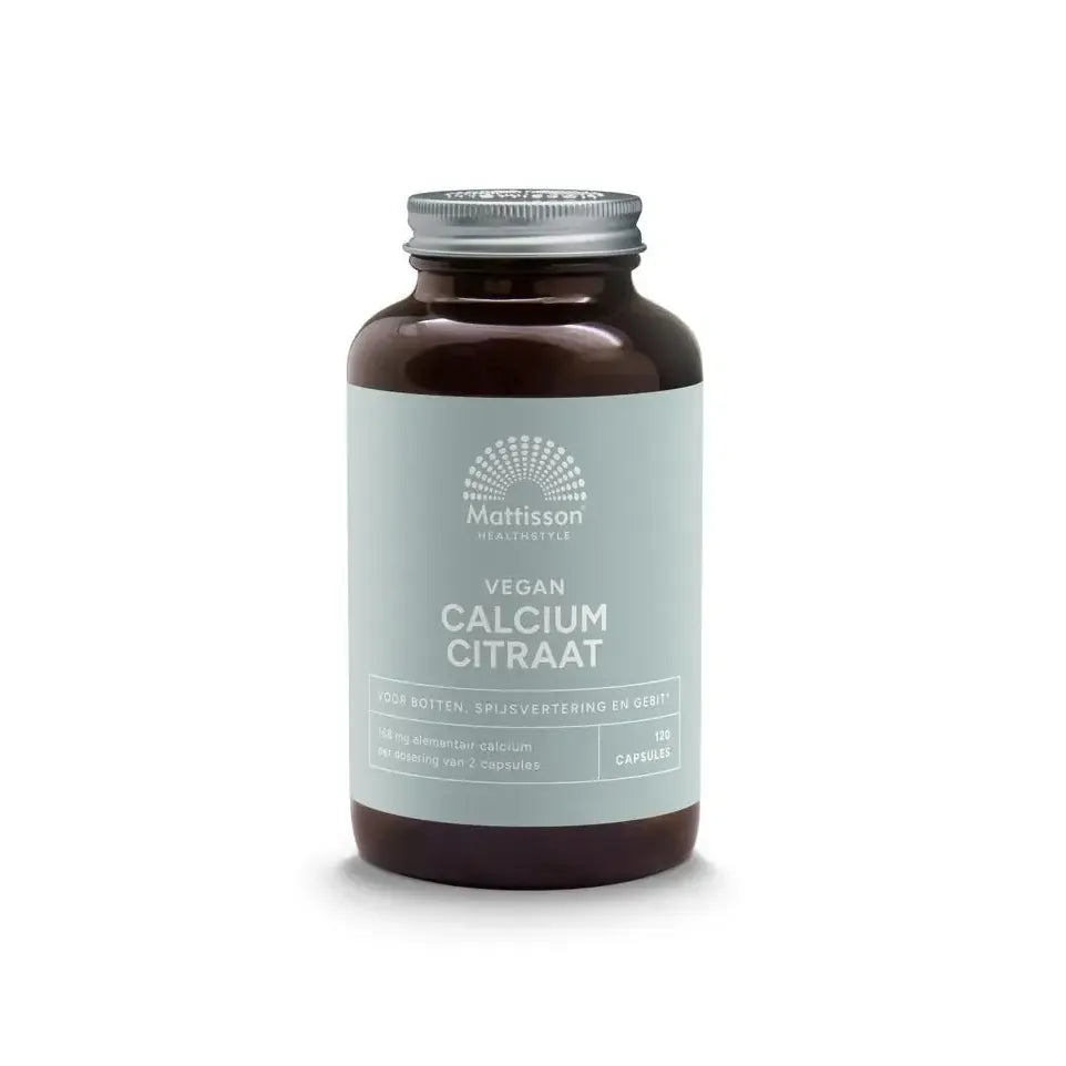 Mattisson Calcium Citraat 120 vcaps