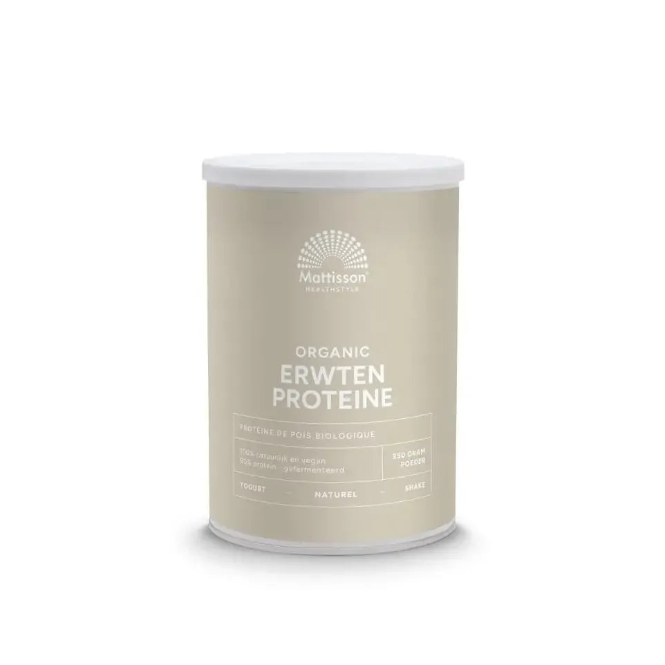 Mattisson Biologische Erwten Proteïne 350 gram