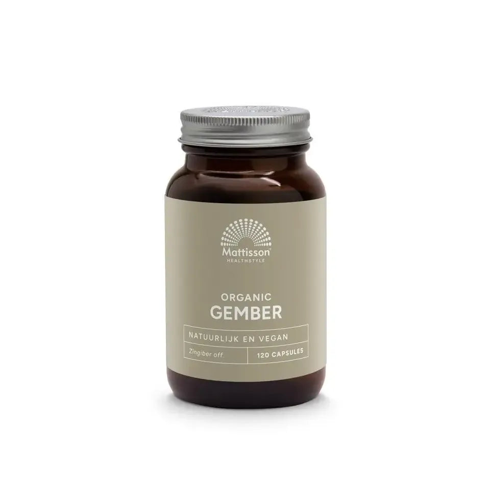 Mattisson Biologische Gember 270 mg 120 vcaps