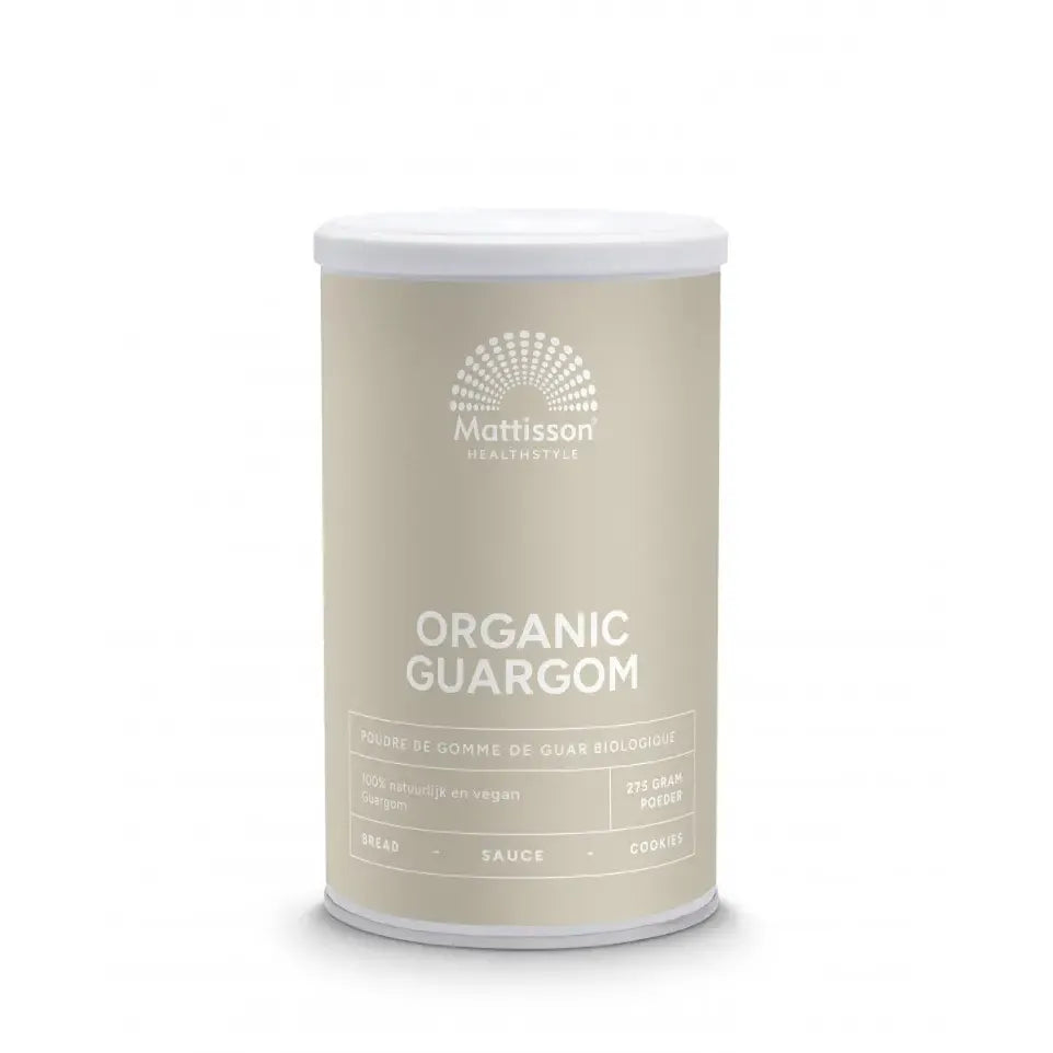 Mattisson Guargom poeder biologisch 275 gram