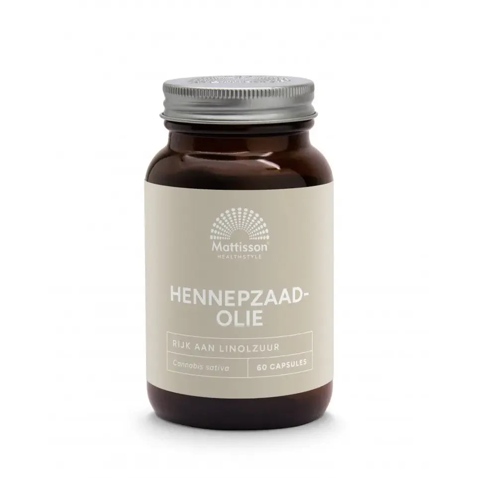 Mattisson Hennepzaadolie 1000 mg 60 capsules
