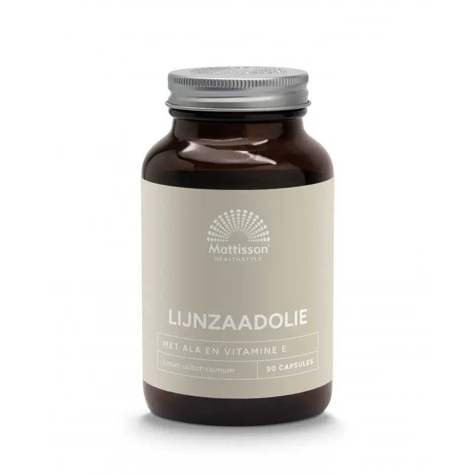 Mattisson Lijnzaadolie 1000 mg 90 capsules