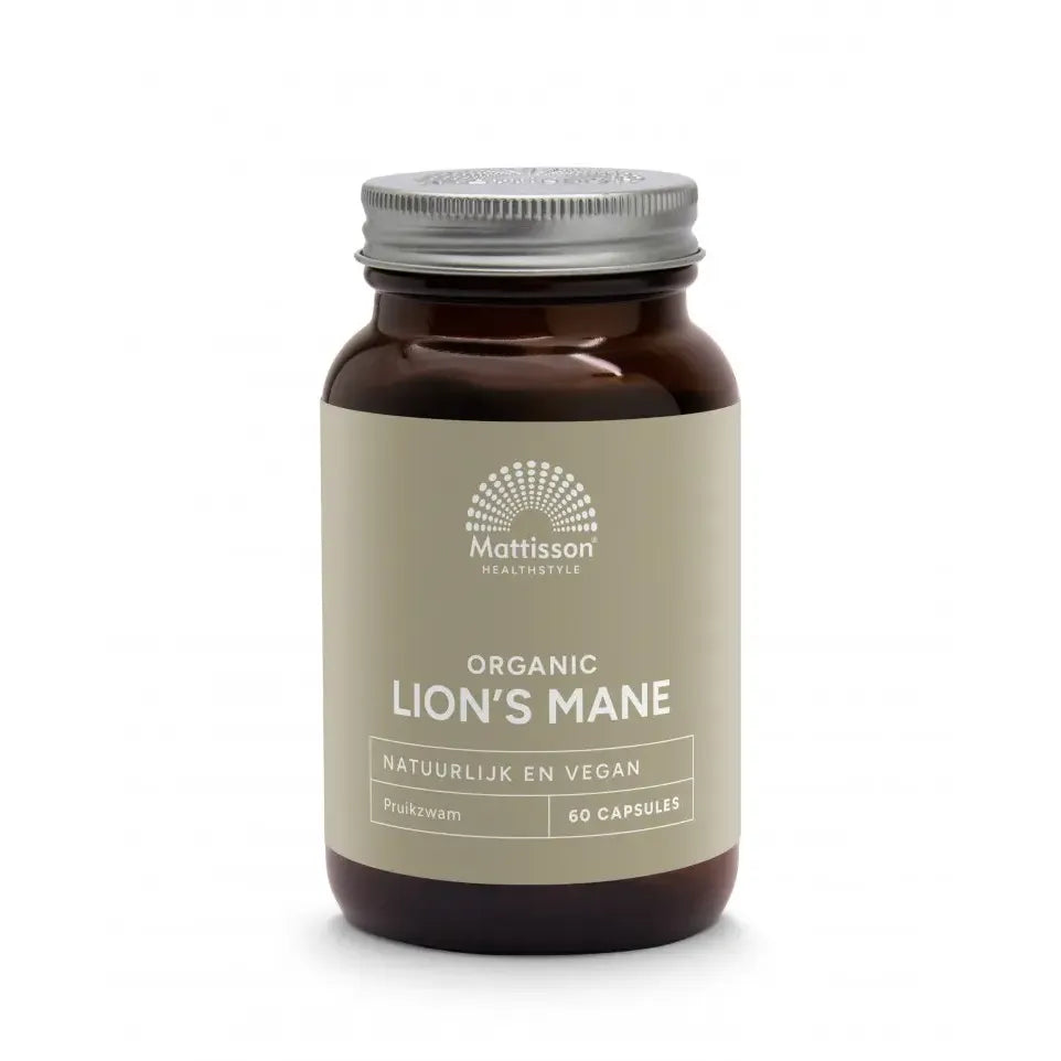 Mattisson Biologische Lion's Mane 60 vcaps