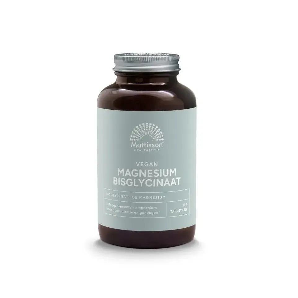 Mattisson Magnesium Bisglycinaat 180 tabletten