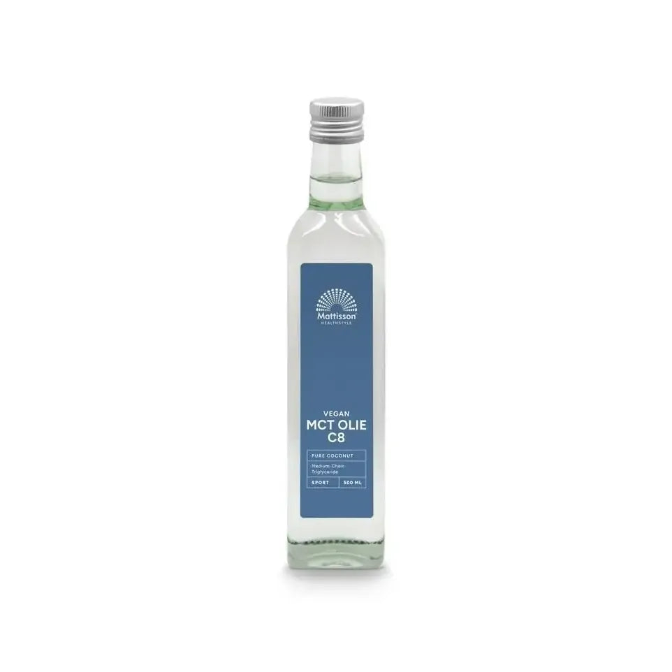 Mattisson MCT Olie C8 95% Caprylzuur 500 ml