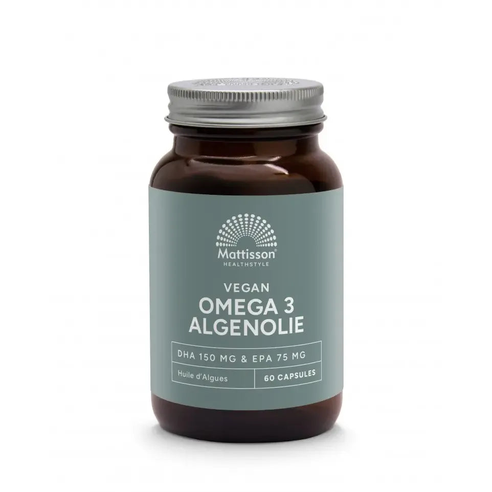 Mattisson Algenolie DHA 150 mg & EPA 75 mg 60 vcaps