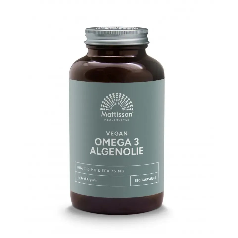Mattisson Algenolie DHA 150 mg & EPA 75 mg 180 vcaps