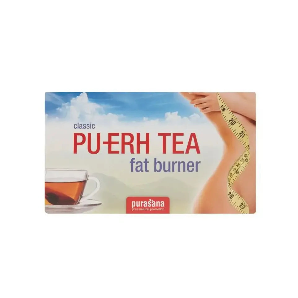 Purasana Pu erh thee builtjes 20 zakjes