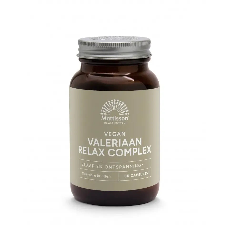 Mattisson Valeriaan Relax Complex 75 mg 60 capsules
