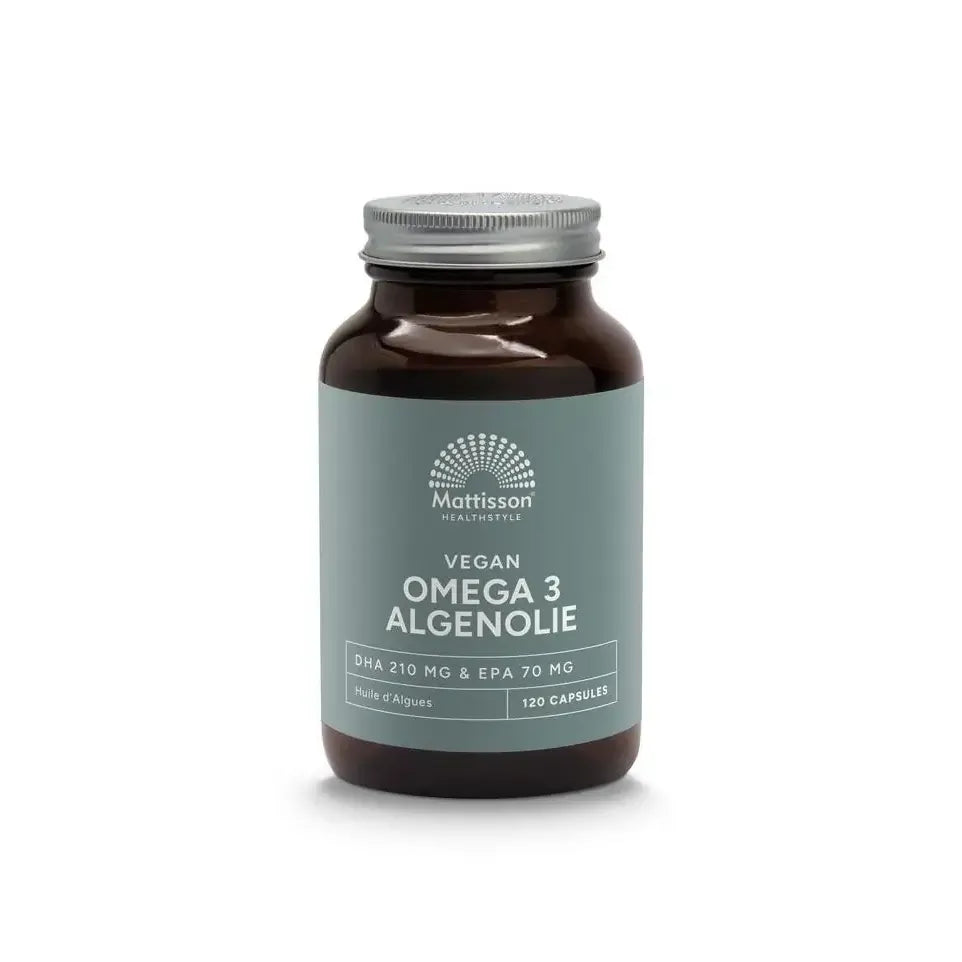 Mattisson Algenolie DHA 210 mg & EPA 70 mg 120 vcaps
