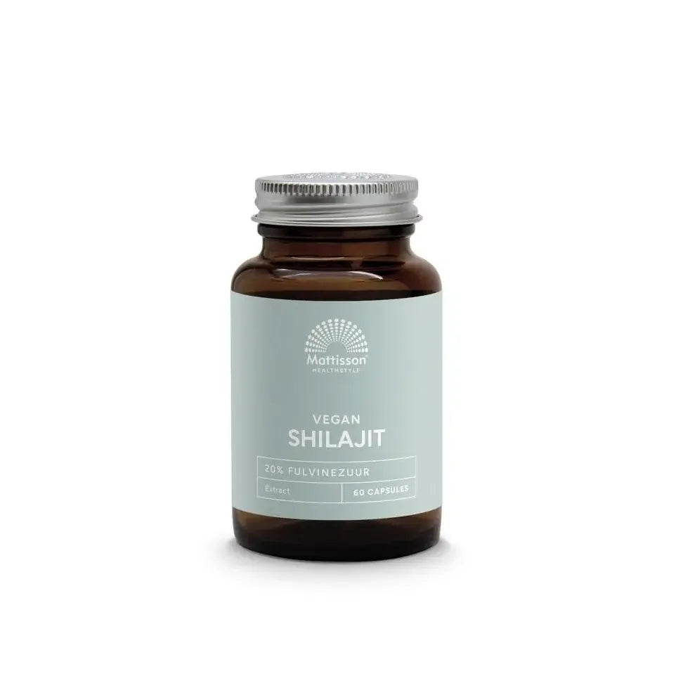 Mattisson Vegan shilajit 400 mg 60 capsules