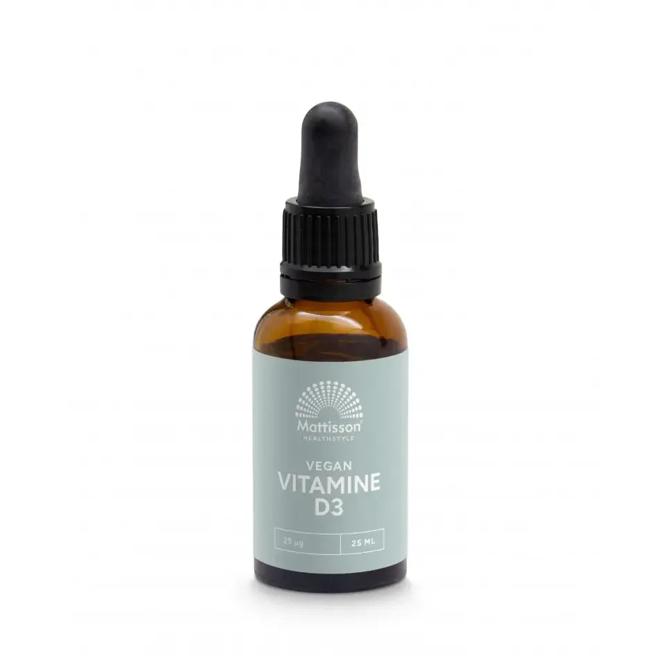 Mattisson Vegan Vitamine D3 25 mcg 25 ml