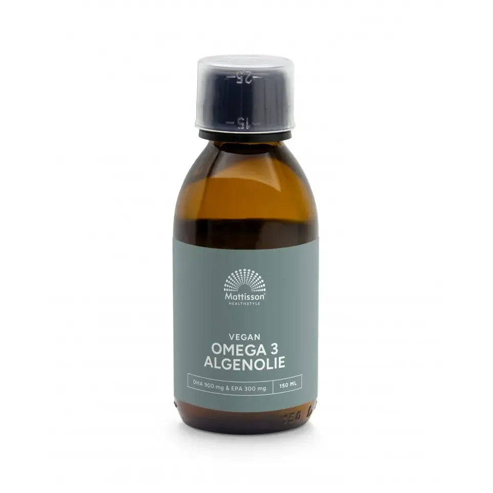 Mattisson Vegan algenolie 1200mg omega 3 150 ml