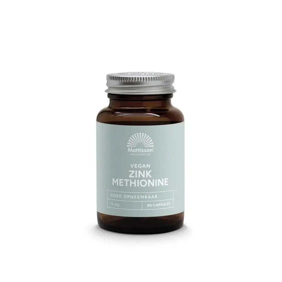 Mattisson Zink Methionine 15 mg 90 capsules