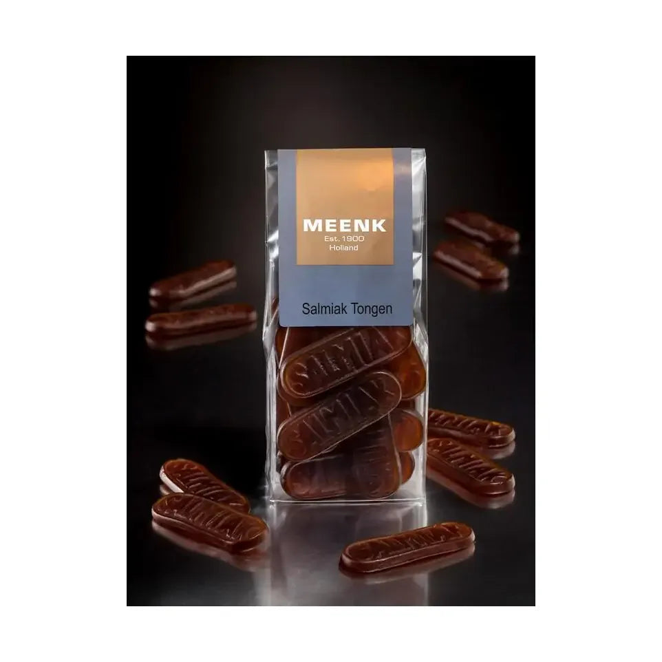 Meenk Salmiak tongen 170 gram