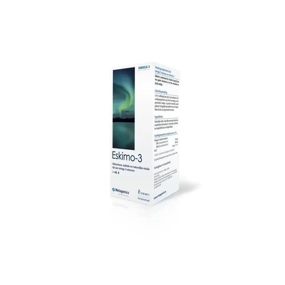 Metagenics Eskimo 3 vloeibaar limoen 210 ml