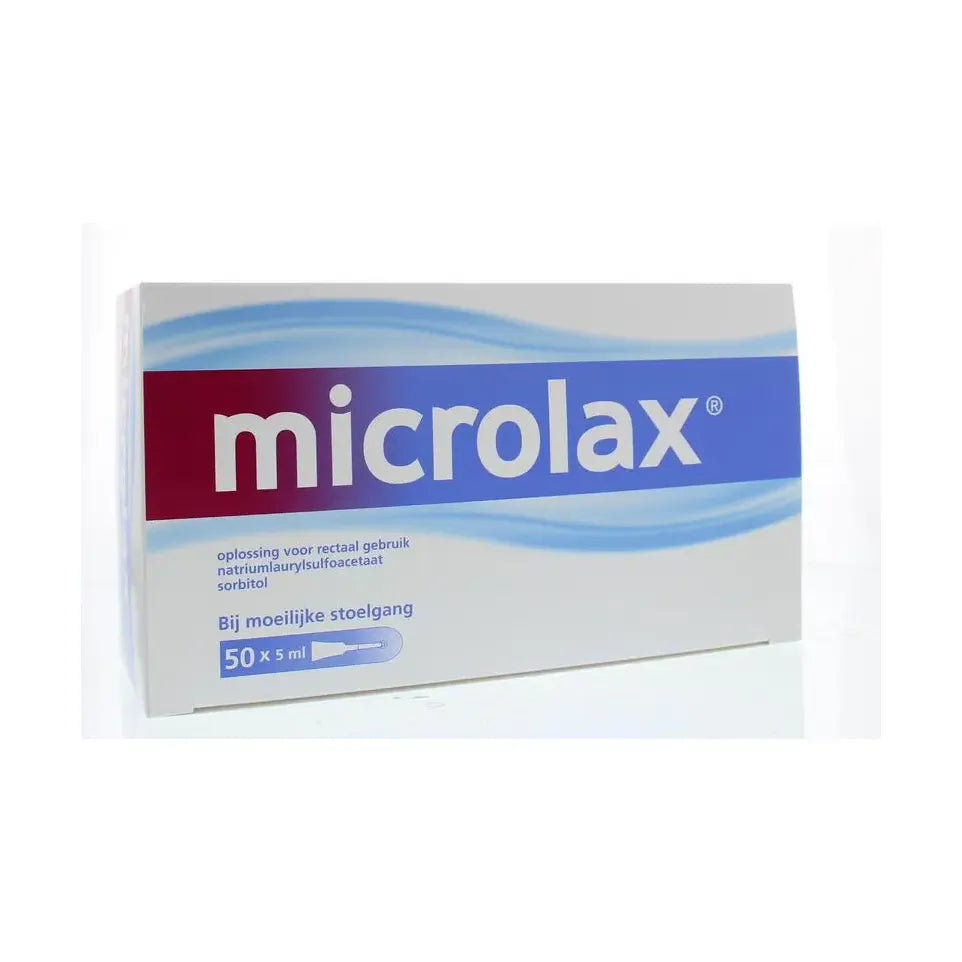 Microlax Klysma flacon 5ml 50 stuks