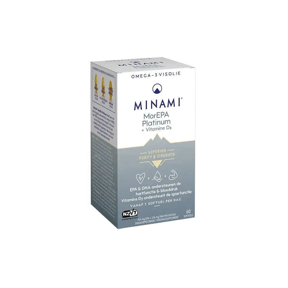 Minami MorEpa Platinum 60 softgels (afbeelding 1)