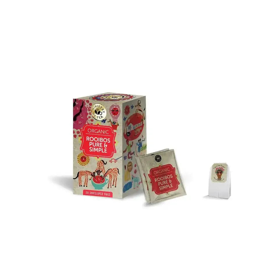 Ministry Of Tea Rooibos pure & simple 20 zakjes