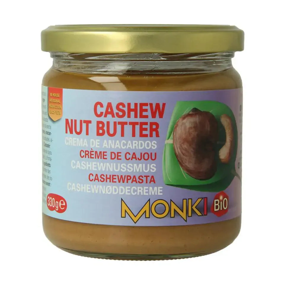 Monki Cashewpasta biologisch 330 gram