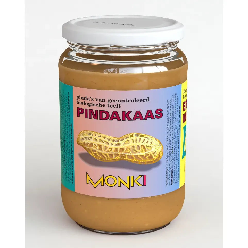 Monki Pindakaas met zout 650 gram