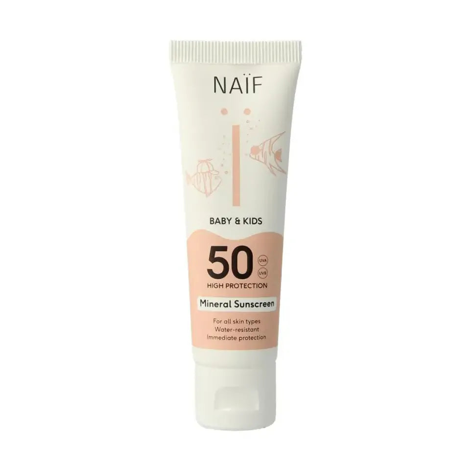 Naif Zon baby & kids creme SPF50 30 ml (afbeelding 1)