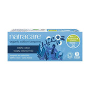 Natracare Tampons katoen normaal 20 stuks