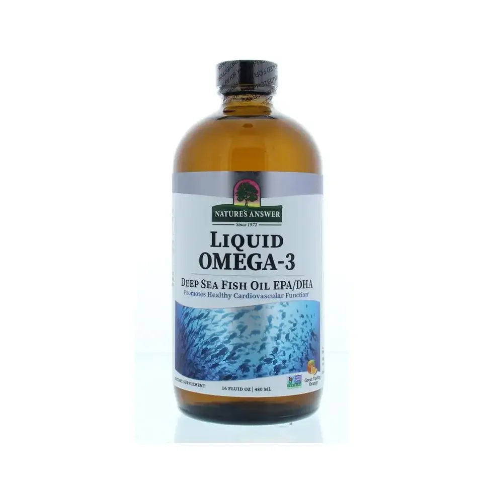 Natures Answer Vloeibaar Omega 3 DHA/EPA 1.150 mg 480 ml