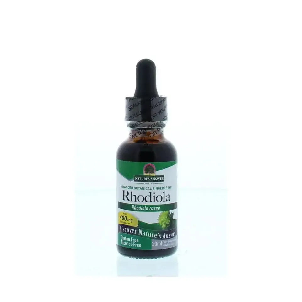 Natures Answer Rhodiola extract gestandaardiseerd 30 ml