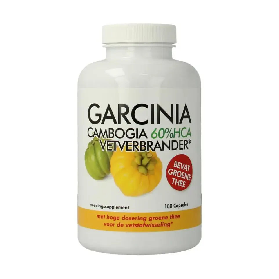 Natusor Garcinia cambogia 60% HCA vetverbrander 180 capsules