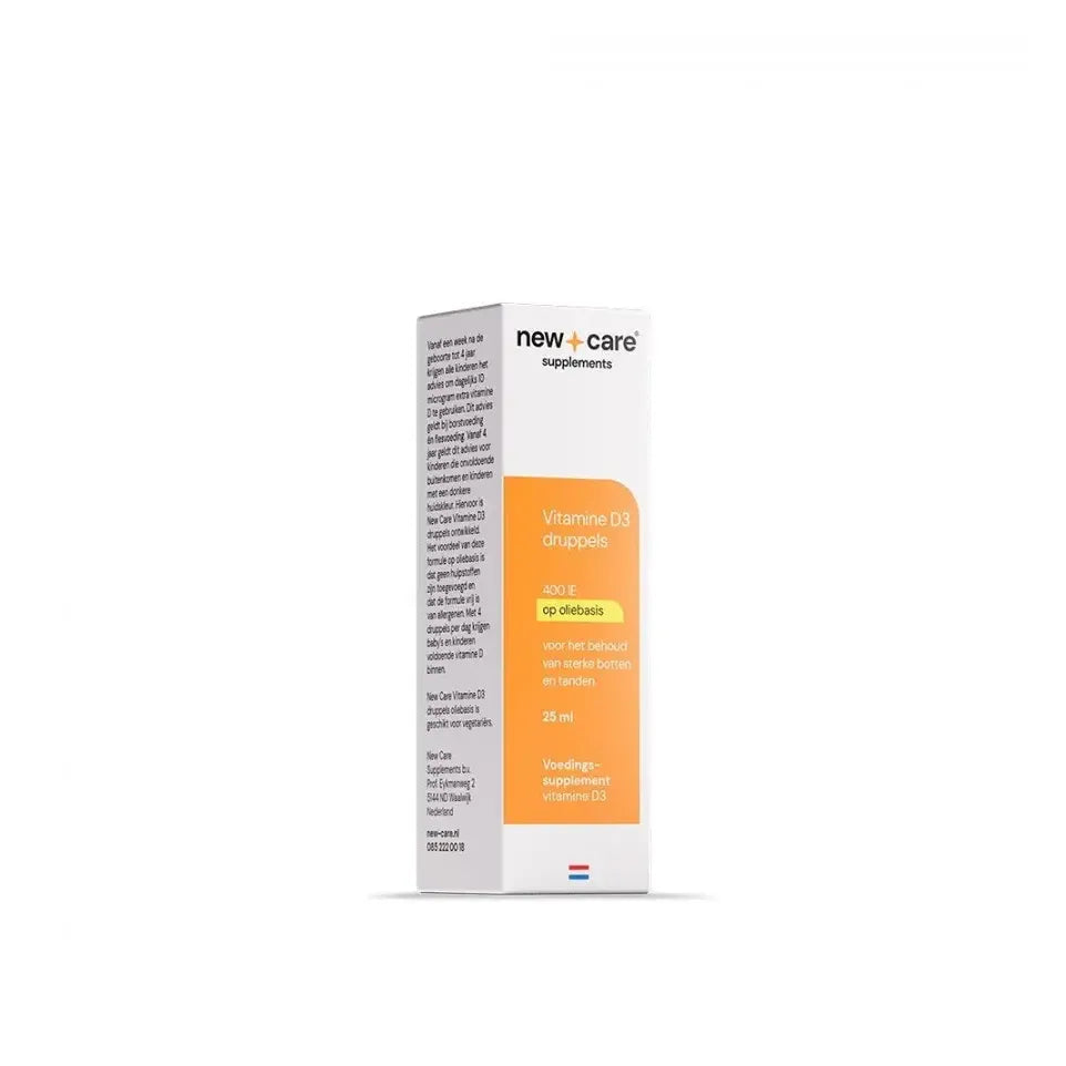 New Care D3 druppels oliebasis 25 ml