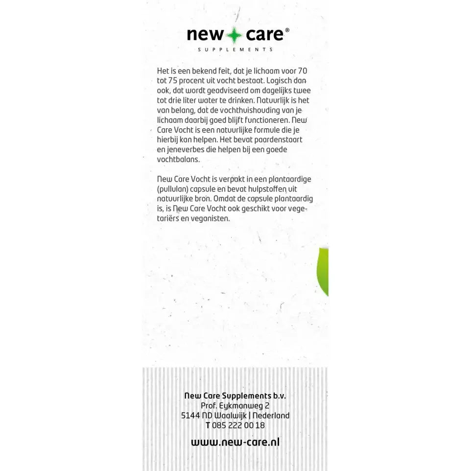 New Care Vocht 60 vcaps